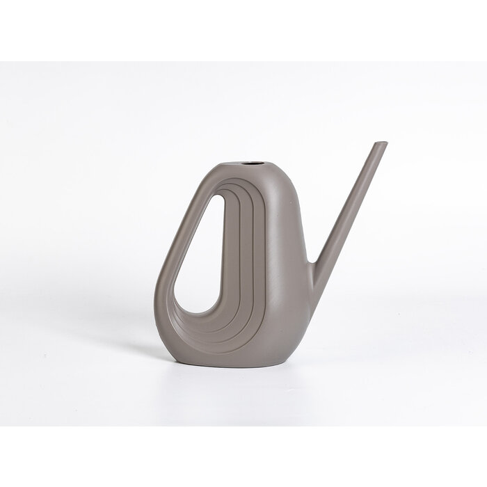 Dutchlander Arrosoir en plastique dégradé - Plastia - 1,4 litre - Taupe