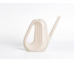 Dutchlander Arrosoir en plastique dégradé - Plastia - 1,4 litre - Ivoire