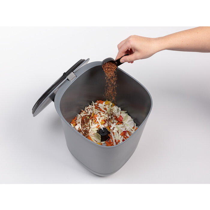 Urbalive Urbalive Bokashi starterset 10,6 L - Design keukencomposteerbak, zet keukenafval om in meststof