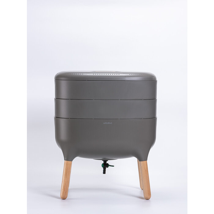 Power Tower Wormenbak - Worm Composter - Antraciet