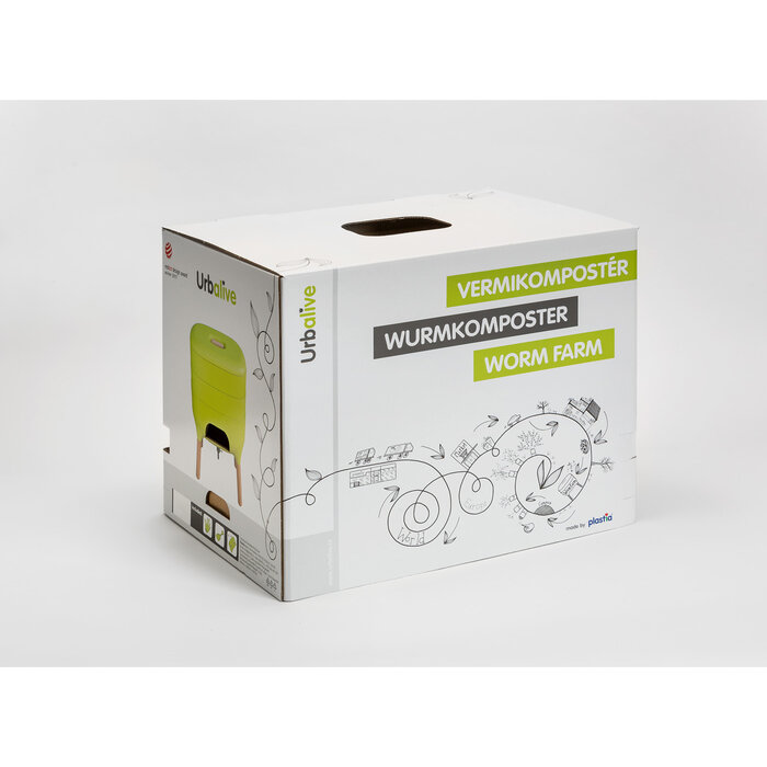 Power Tower Wormenbak - Worm Composter - Ivory