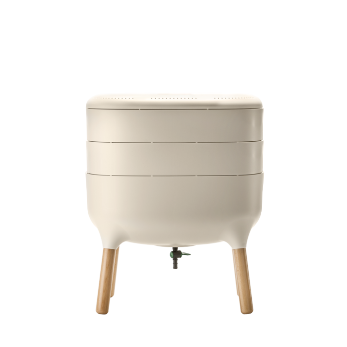 Power Tower Wormenbak - Worm Composter - Ivory