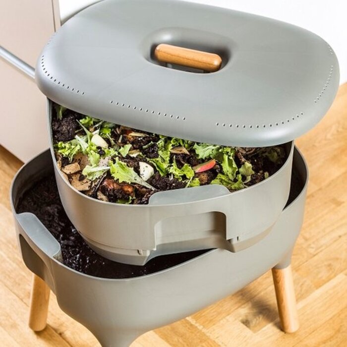 Power Tower Wormenbak - Worm Composter - Ivory