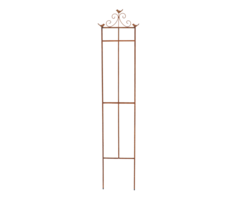 Esschert Design Plantensteun metaal 160 cm hoog vogelmotief maat S