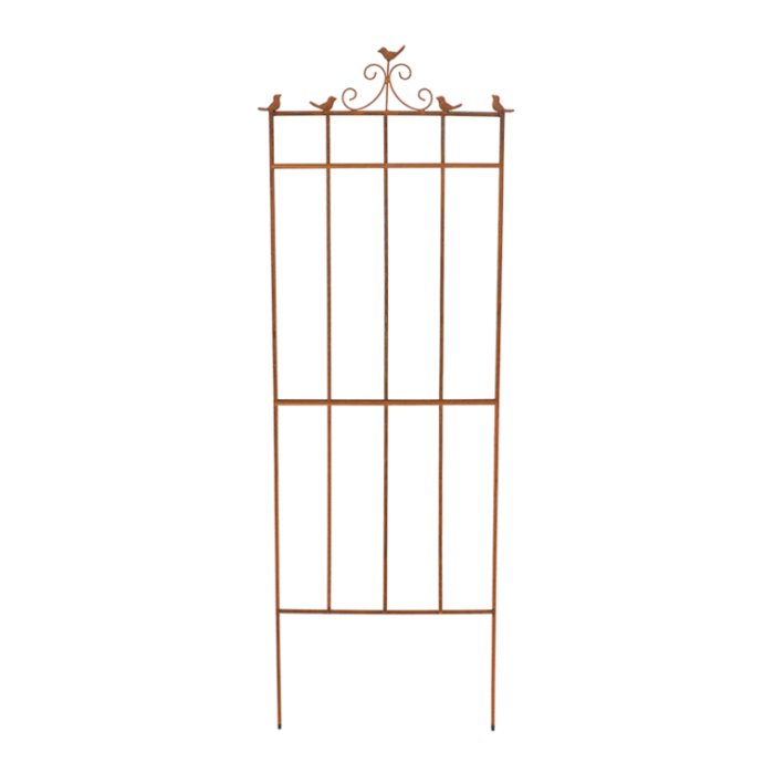 Esschert Design Plantenklimrek metaal 2D vogel