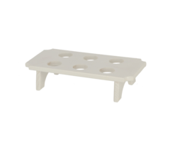 Esschert Design Esschert Design eierhouder - hout - wit - voor 6 eieren