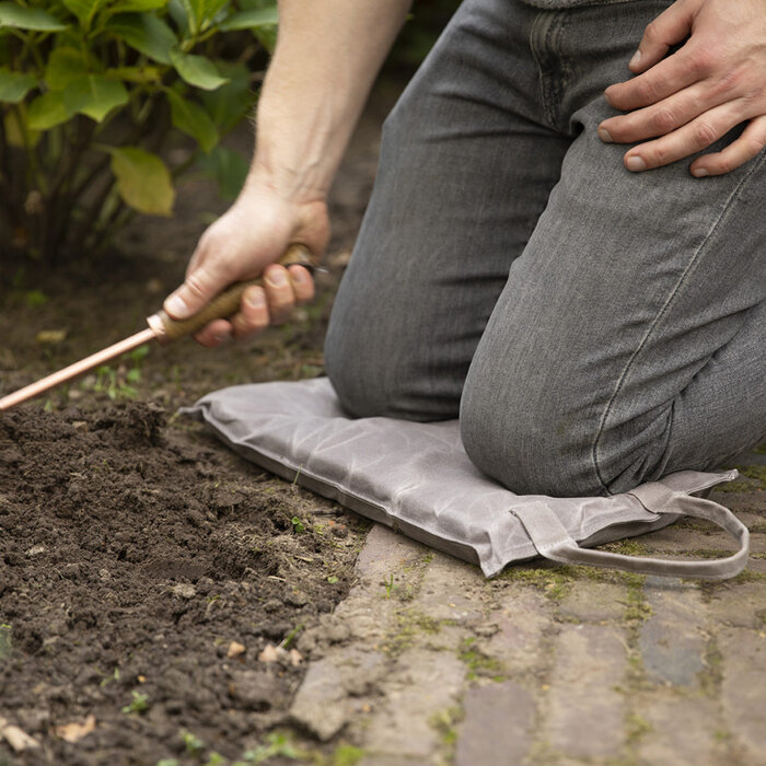Esschert Design Waxed canvas knielkussen - kniebeschermer