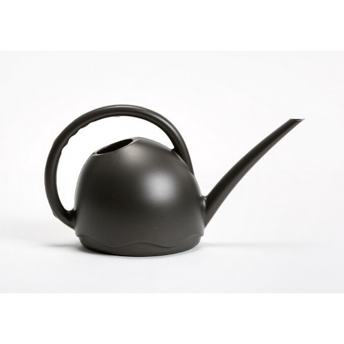 Dutchlander Arrosoir Medusa à long bec en plastique pour l'intérieur 1,8 litre, Anthracite