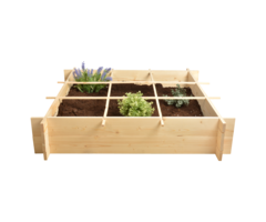 Esschert Design Kweekbak houten vierkante meter tuin
