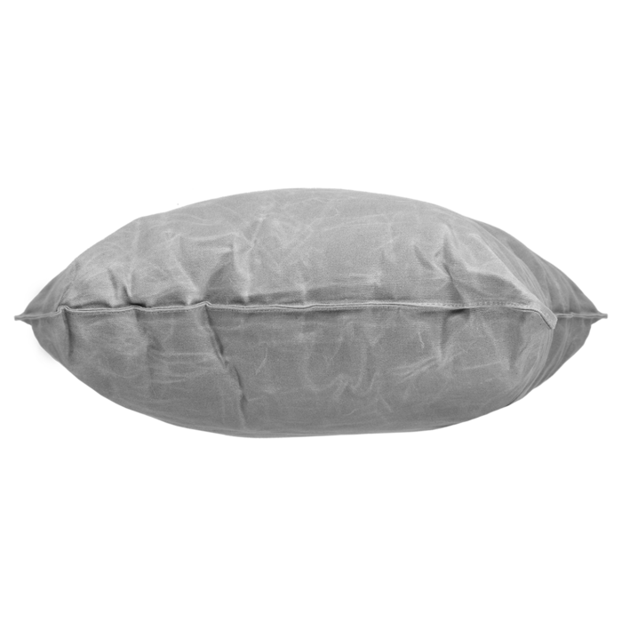 Esschert Design Esschert Design - Outdoor-Kissen aus gewachstem Segeltuch - 47,5X47,5cm - Grau