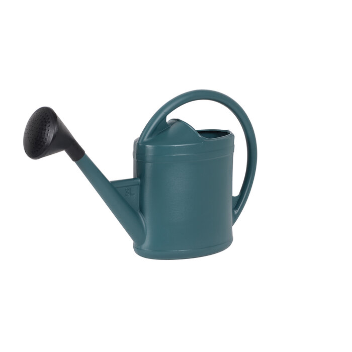 Power Tower EDA Oval Gießkanne Paris 6 Liter inkl. schwarzem Sprühkopf anthrazit