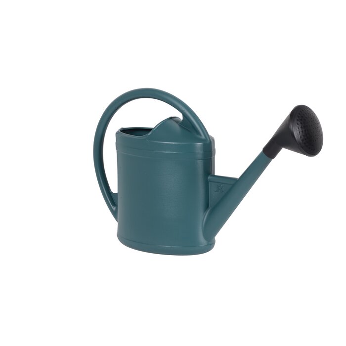 Power Tower EDA Oval Gießkanne Paris 6 Liter inkl. schwarzem Sprühkopf anthrazit