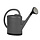 Arrosoir ovale Luxus 15L EDA avec bord renforcé et arroseur Anthracite