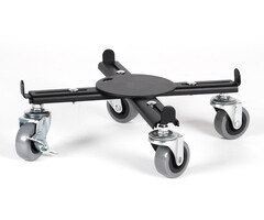 EDA EDA - bloempot standaard metaal verstelbaar 28-40 cm met wielen