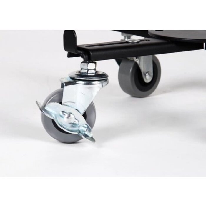 EDA EDA - Blumentopfständer Metall verstellbar 28-40 cm mit Rädern