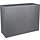 EDA - Plantenbak -Rechthoekig - 78,5 x 29,5 x 60 cm - 46L - Stone effect - Antraciet