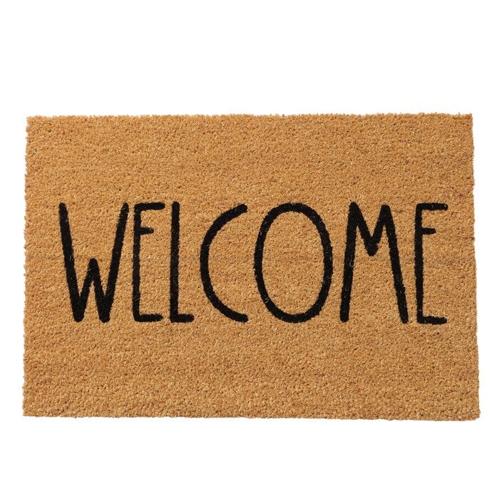 Boltze Fußmatte coir Welcome 60x40 cm