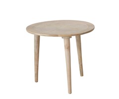 Boltze Boltze bijzettafel Norska Mangohout 47 x 54 cm (hxdia)