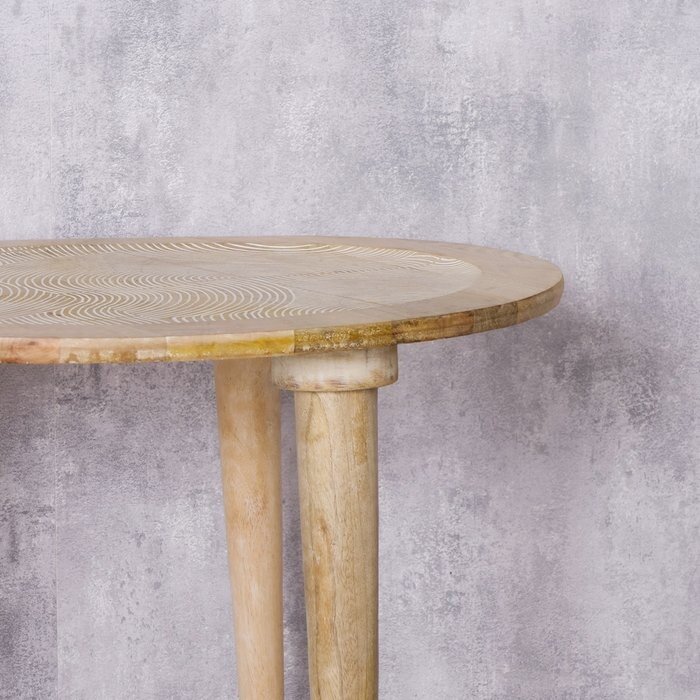 Boltze Boltze Beistelltisch Norska Mangoholz 47 x 54 cm (hxdia)