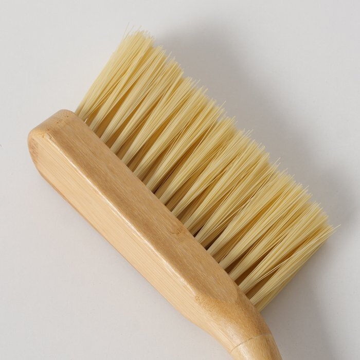 Boltze Brosse à main en bambou et PET et bidon de luxe
