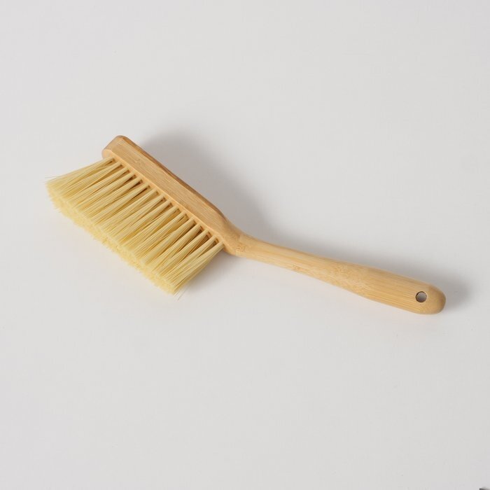 Boltze Brosse à main en bambou et PET et bidon de luxe