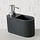 Boltze Seifenspender Jiro 100 ml mit Tablett und Schwamm