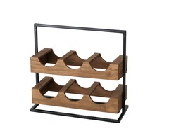 Boltze Boltze Home - Karim - Porte-bouteilles 33 x 36 x 15 cm