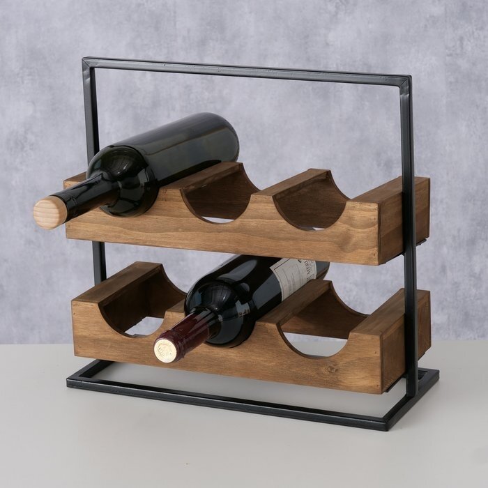 Boltze Boltze Home - Karim - Weinregal 33 x 36 x 15 cm