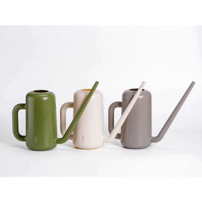 Dutchlander Gießkanne Pilea Kunststoff 3,8 Liter Olivgrün