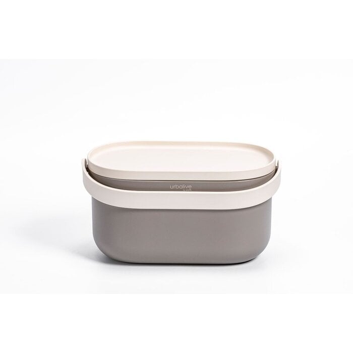 Urbalive Poubelle de biodéchets Urbalive  4 litres pour comptoir Taupe