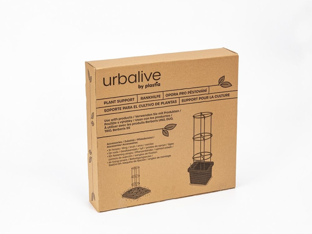 Urbalive Plastia - Berberis Trellis - plantensteun - 132,5 cm hoog x 38 cm rond