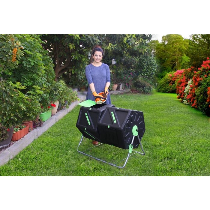 Dutchlander Dutchlander Professionele Compostmolen Duo - 2 x 105 Liter