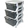 Bama Italia - Opberg trolley - met 3 lades