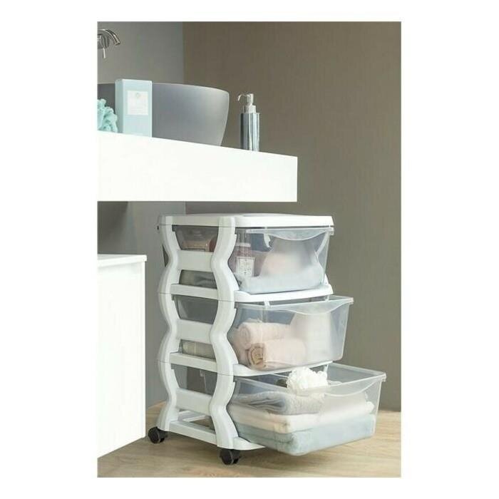 Bama Italia - Opberg trolley - met 3 lades