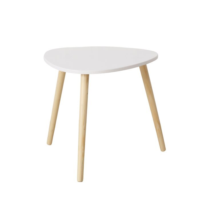 Boltze bijzettafel Visby grenenhout 45 x 48 cm (hxdia)