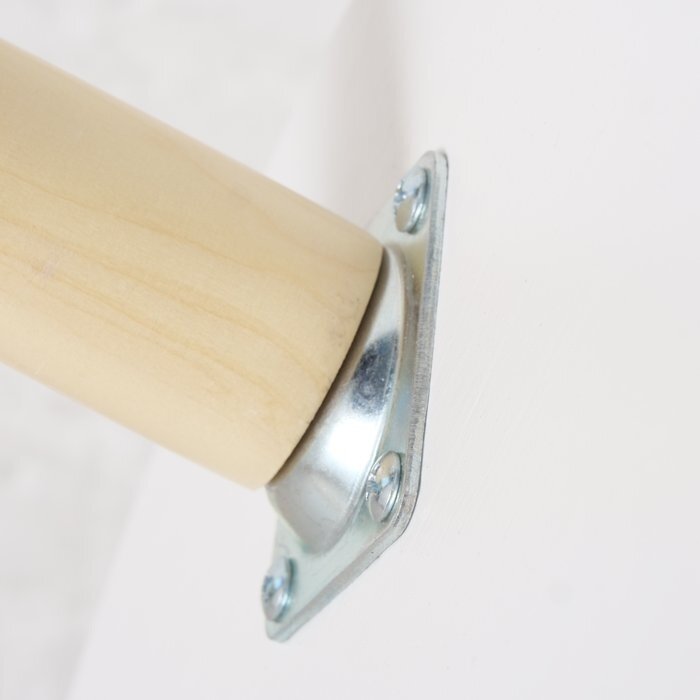 Boltze bijzettafel Visby grenenhout 45 x 48 cm (hxdia)