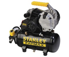 Stanley Stanley Compressor HY227/8/6E FMXCM00 - Luchtcompressor 8Bar - 6L - 222L/Min - Ingebouwd Handvat - Zwart