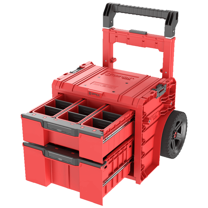 QBRICK QBRICK SYSTEM - Pro Cart 2.0 Plus - 2 lades - HD Red
