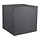 EDA Plantenbak Vulcania stone effect antraciet 49,5 x 49,5 x 49,5 cm 57 liter