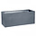 EDA Jardinière rectangulaire Volcania Effet pierre gris 99,5 x 39,5 x 43,5 cm 98 L