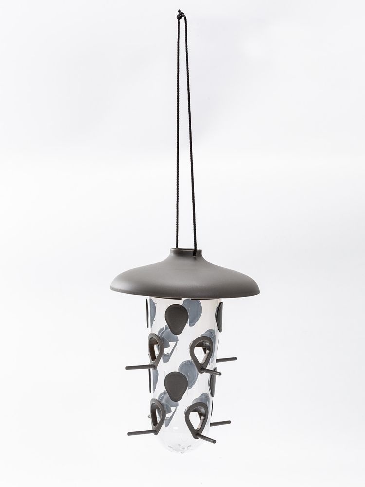 Dutchlander Robin vogelvoer 2 in 1 set antraciet