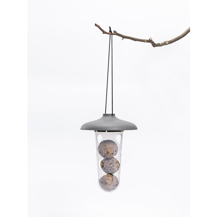 Dutchlander Robin mangeoire d&#039;oiseaux 2 en 1 set anthracite