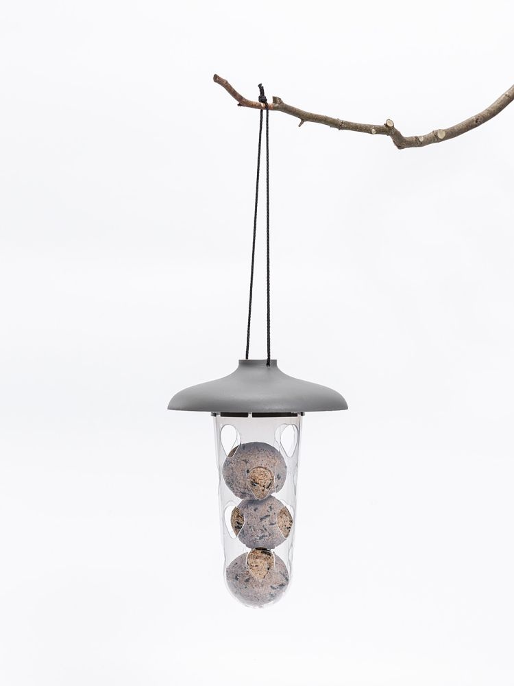 Dutchlander Robin vogelvoer 2 in 1 set antraciet