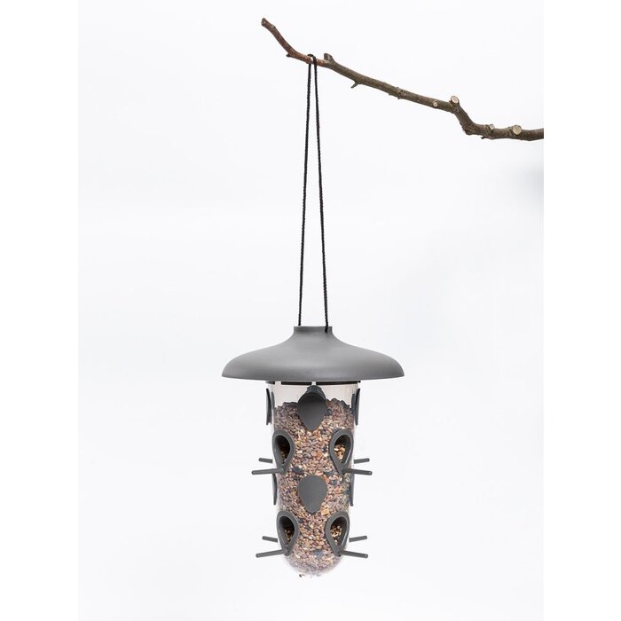 Dutchlander Robin mangeoire d&#039;oiseaux 2 en 1 set anthracite