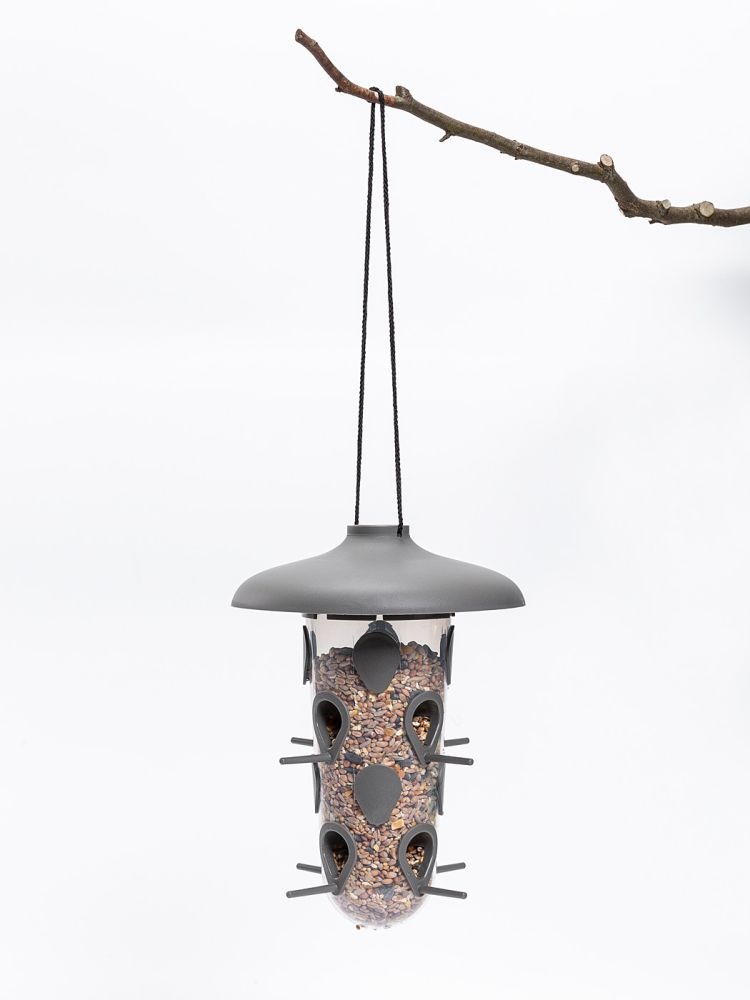 Dutchlander Robin vogelvoer 2 in 1 set antraciet