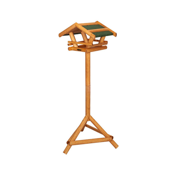 Dutchlander Mangeoire à oiseaux en bois sur trépied 37 x 28 x 101 cm