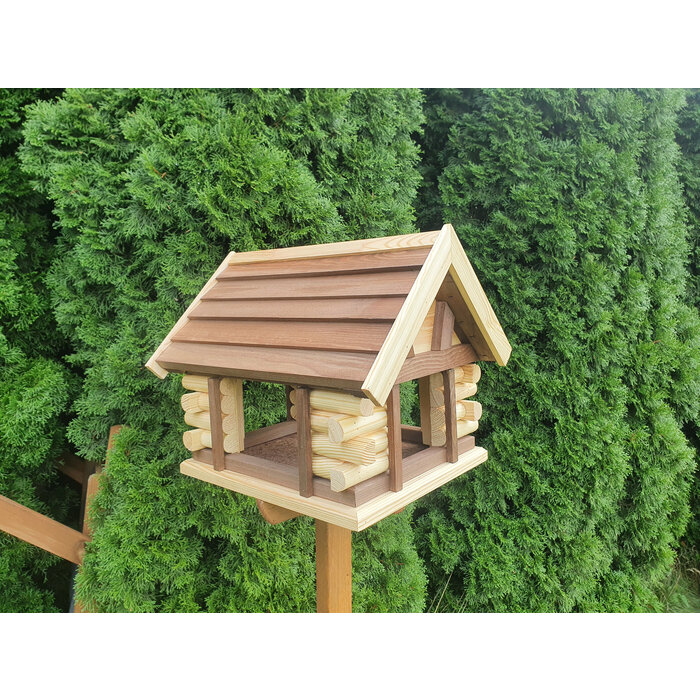 Dutchlander Dutchlander Luxury Vogelfutterhäuschen im amerikanischen Stil mit Futterhäuschen auf Ständer