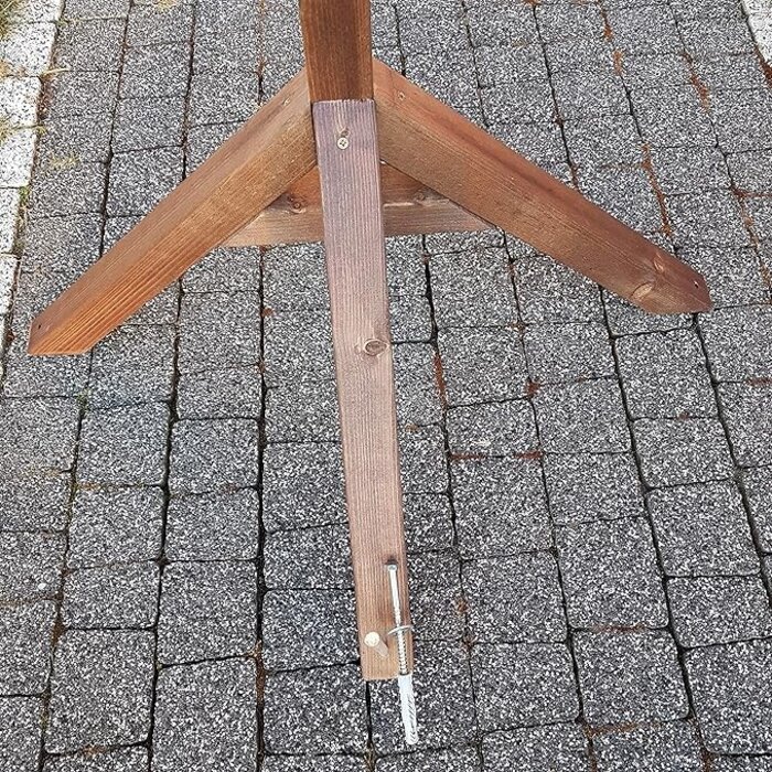 Dutchlander Dutchlander Luxury Vogelfutterhäuschen im amerikanischen Stil mit Futterhäuschen auf Ständer