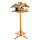 Dutchlander Vogelfutterhaus DeLuxe mit Apfelstock und Futtersilo 57 x 57 x 150 cm