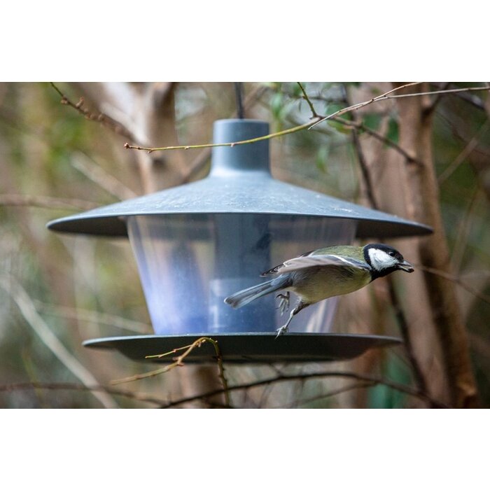 Plastia Vogelfutterhaus Fink Anthrazit